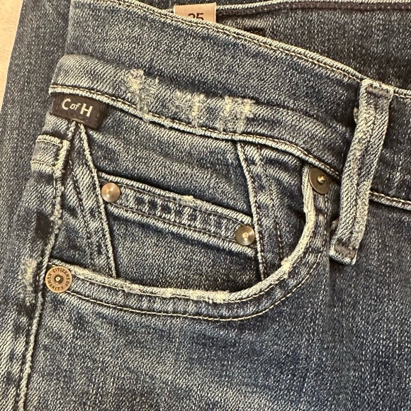 Citizens Of Humanity Rocket High Rise Skinny Jeans with Distressed Finish - Picture 5 of 16